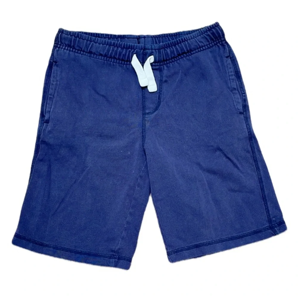 Gymboree boys navy blue casual cotton shorts size medium